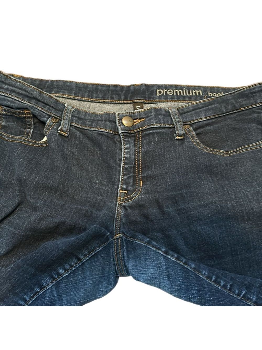 Gap Women's Blue Jeans Premium Boot Size 10 - Picture 5 of 9